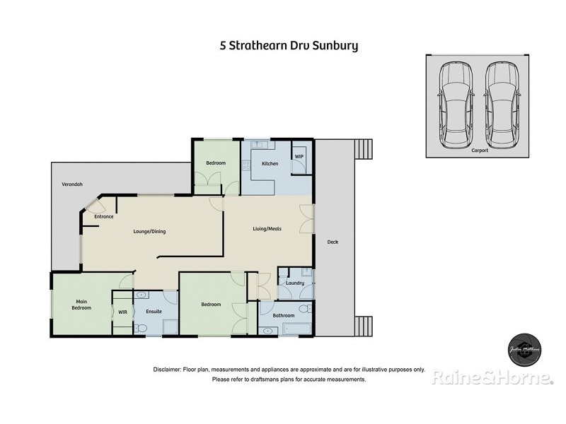 5 Strathearn Dr, Sunbury VIC 3429 Floorplan