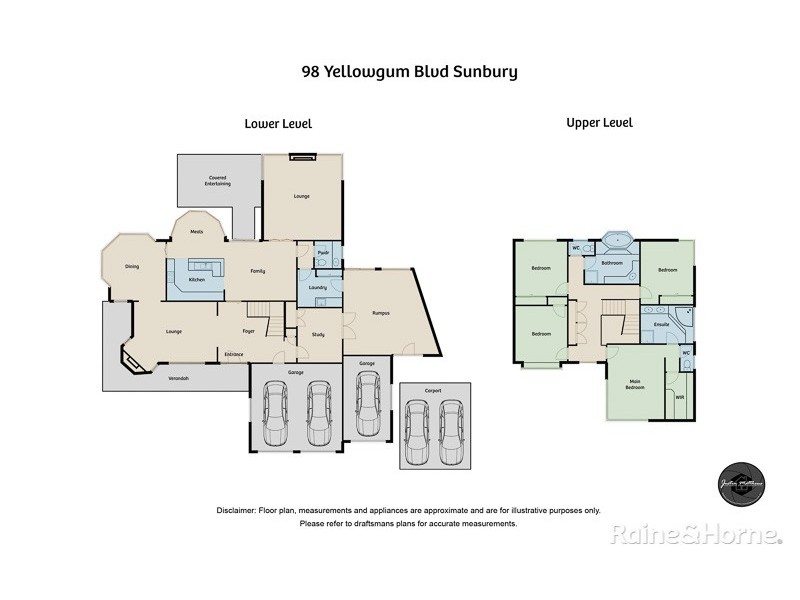 98 Yellowgum Boulevard, Sunbury VIC 3429 Floorplan