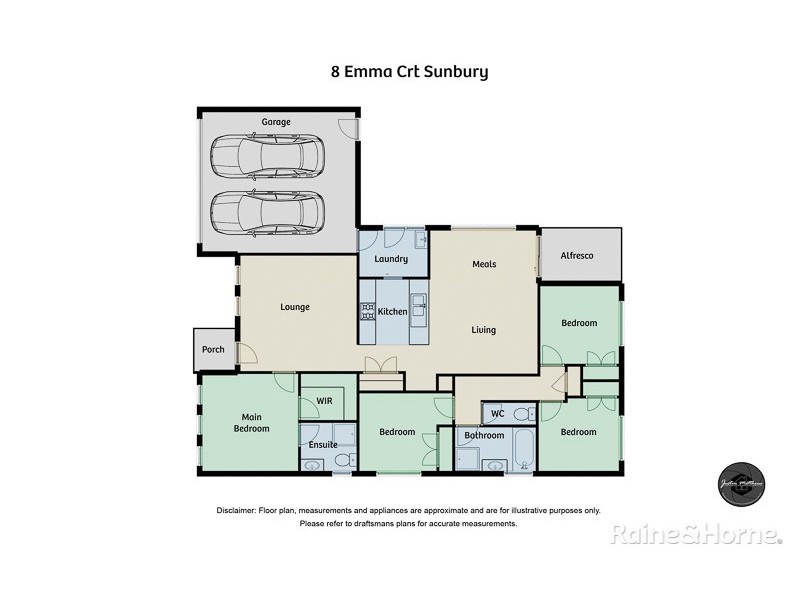 8 Emma Court, Sunbury VIC 3429 Floorplan