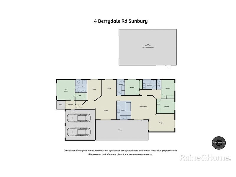 4 Berrydale Road, Sunbury VIC 3429 Floorplan