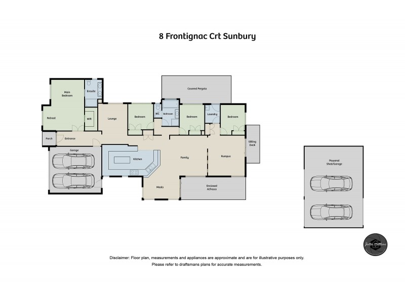 8 Frontignac Court, Sunbury VIC 3429 Floorplan