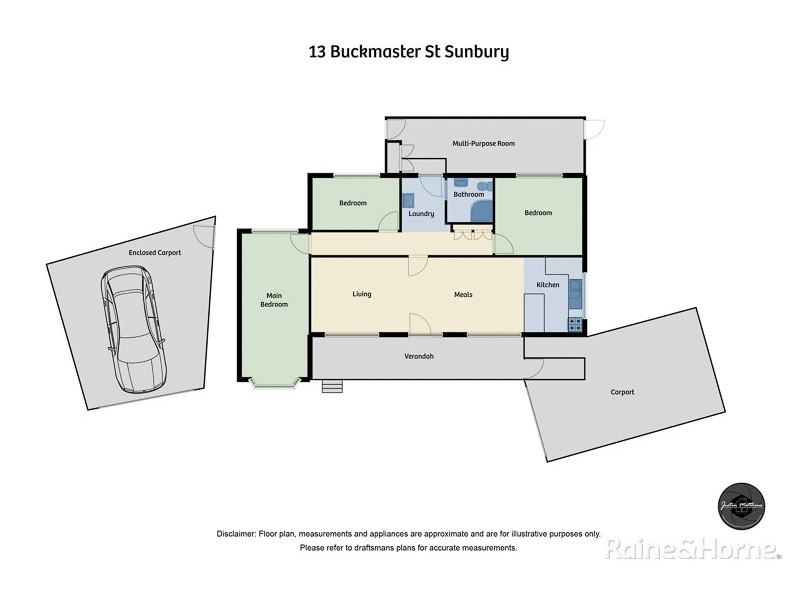 13 Buckmaster Street, Sunbury VIC 3429 Floorplan