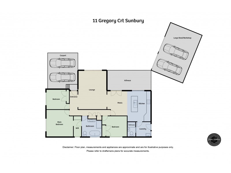 11 Gregory Court, Sunbury VIC 3429 Floorplan