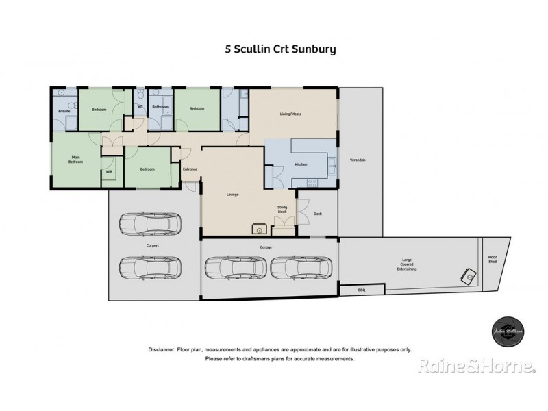 5 Scullin Court, Sunbury VIC 3429 Floorplan