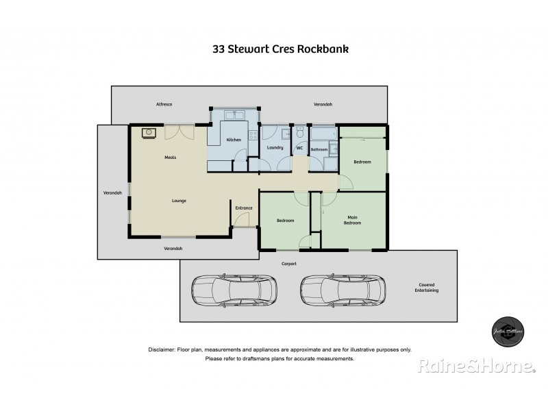 33 Stewart Crescent, Rockbank VIC 3335 Floorplan