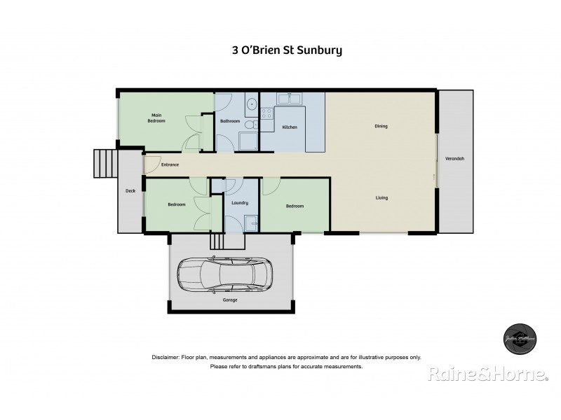 3 O’Brien Street, Sunbury VIC 3429 Floorplan