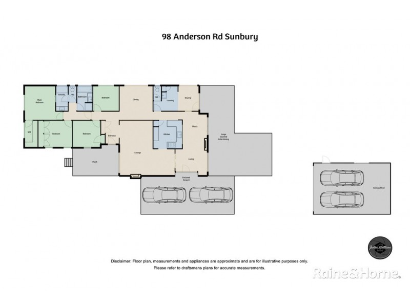 98 Anderson Road, Sunbury VIC 3429 Floorplan