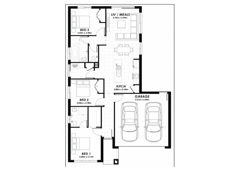 Lot 10 Barrett Street, Lancefield VIC 3435 Floorplan