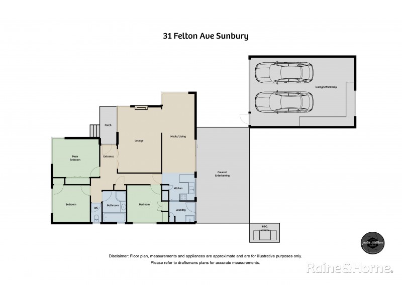 31 Felton Avenue, Sunbury VIC 3429 Floorplan