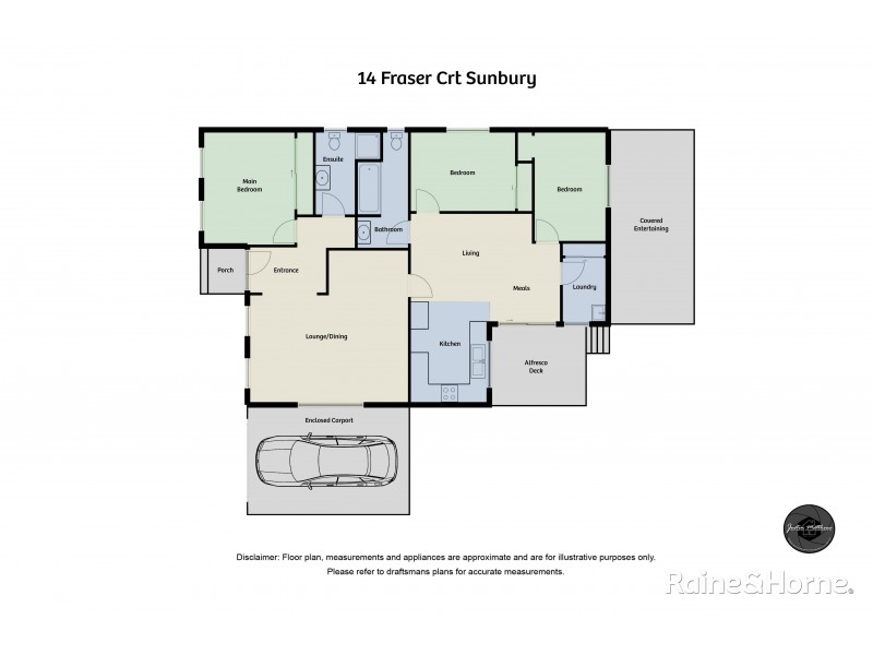 14 Fraser Court, Sunbury VIC 3429 Floorplan