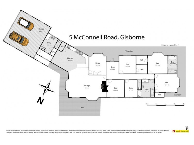 5 McConnell Road, Gisborne VIC 3437 Floorplan