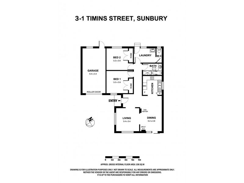 3/1 Timins Street, Sunbury VIC 3429 Floorplan