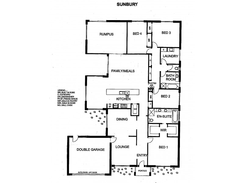 6 Hoya Place, Sunbury VIC 3429 Floorplan