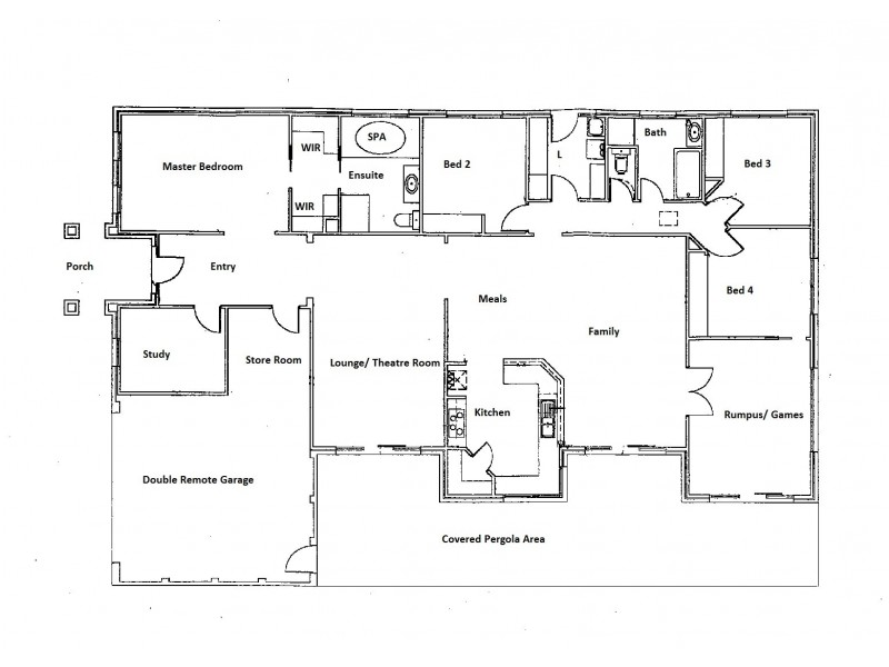 101 The Old Stock Run, Sunbury VIC 3429 Floorplan
