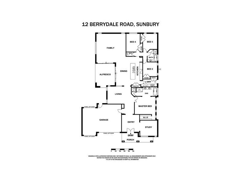 12 Berrydale Road, Sunbury VIC 3429 Floorplan
