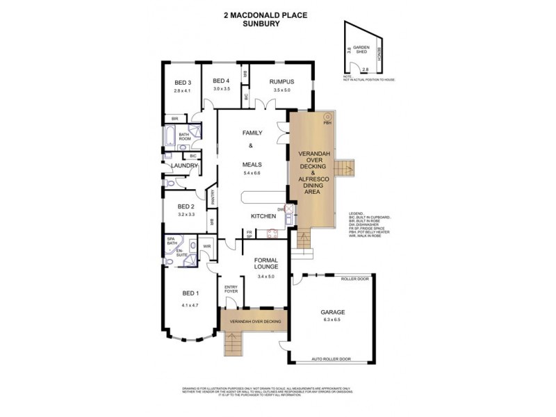 2 Macdonald Place, Sunbury VIC 3429 Floorplan
