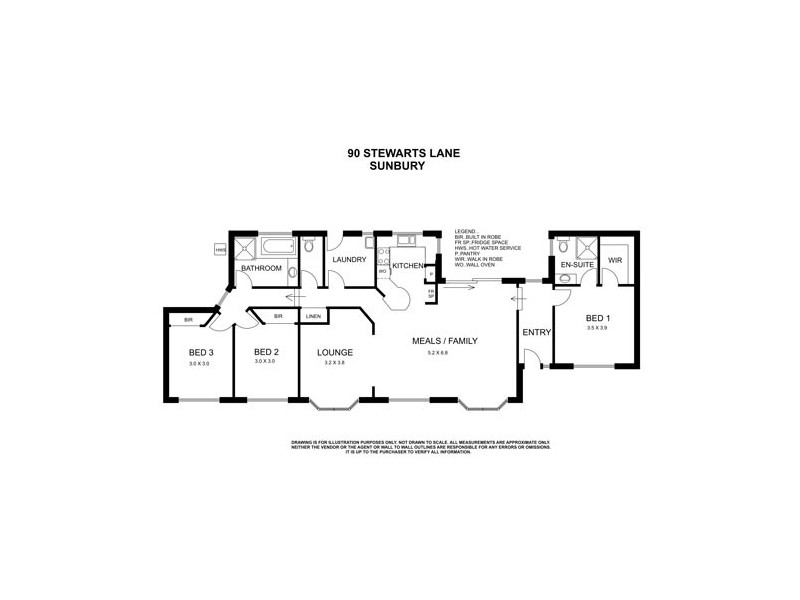 90 Stewarts Lane, Sunbury VIC 3429 Floorplan