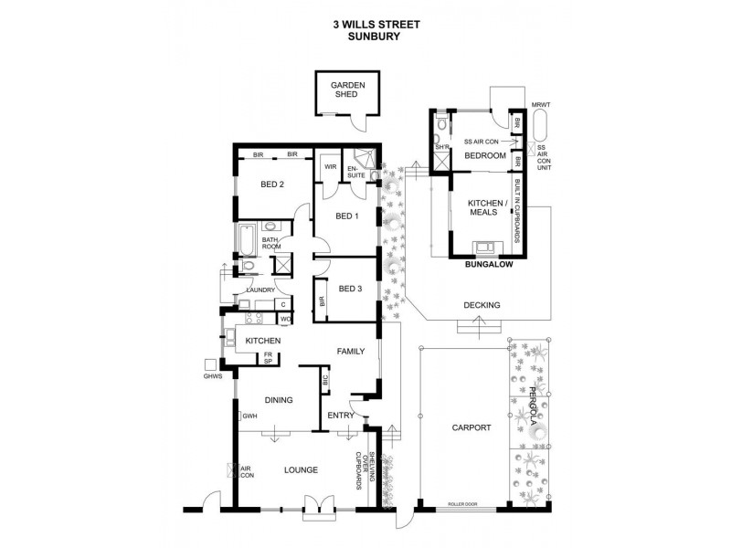 3 Wills Street, Sunbury VIC 3429 Floorplan