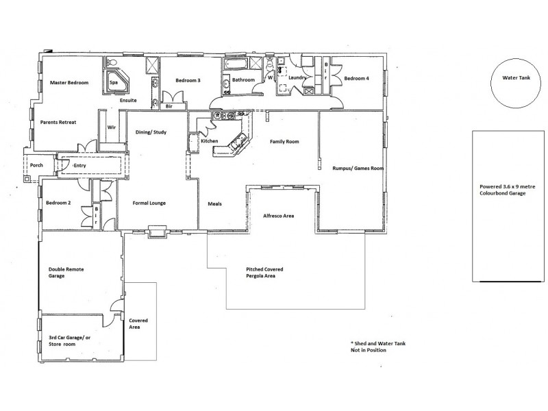 18 Berrydale Road, Sunbury VIC 3429 Floorplan