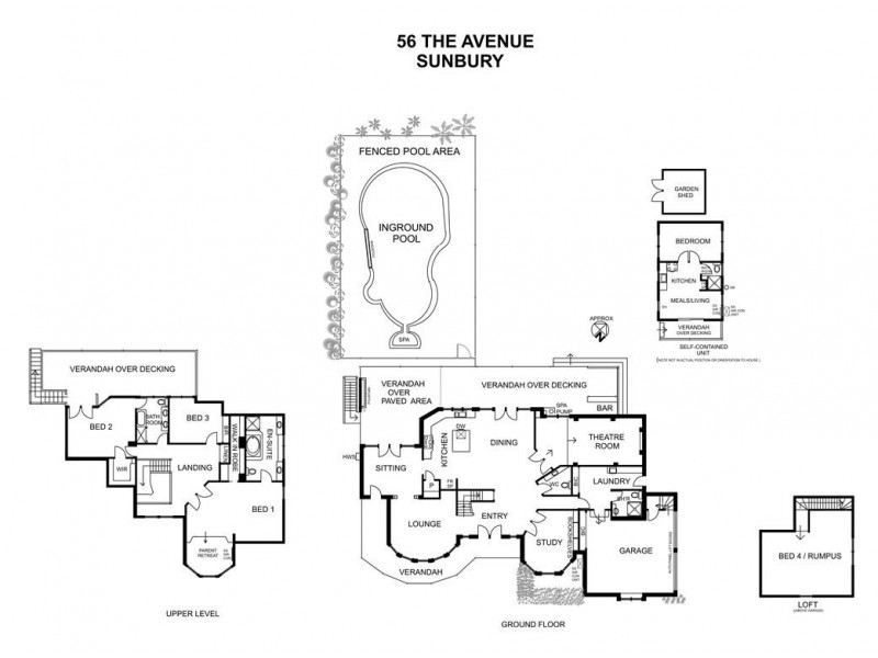 56 The Avenue, Sunbury VIC 3429 Floorplan