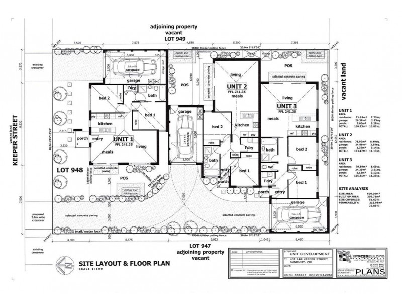 33 Keeper Street, Sunbury VIC 3429 Floorplan