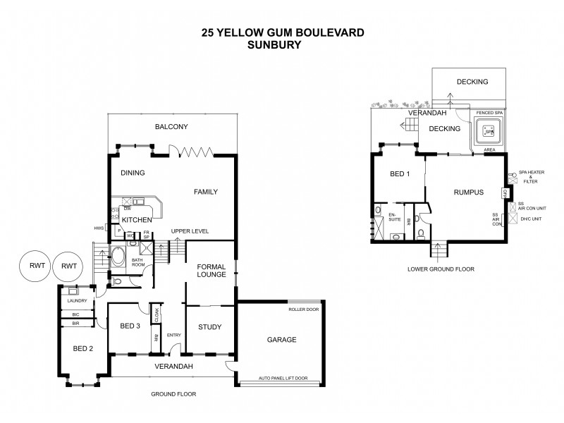 25 Yellow gum Boulevard, Sunbury VIC 3429 Floorplan
