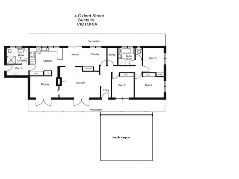 4 Oxford Close, Sunbury VIC 3429 Floorplan