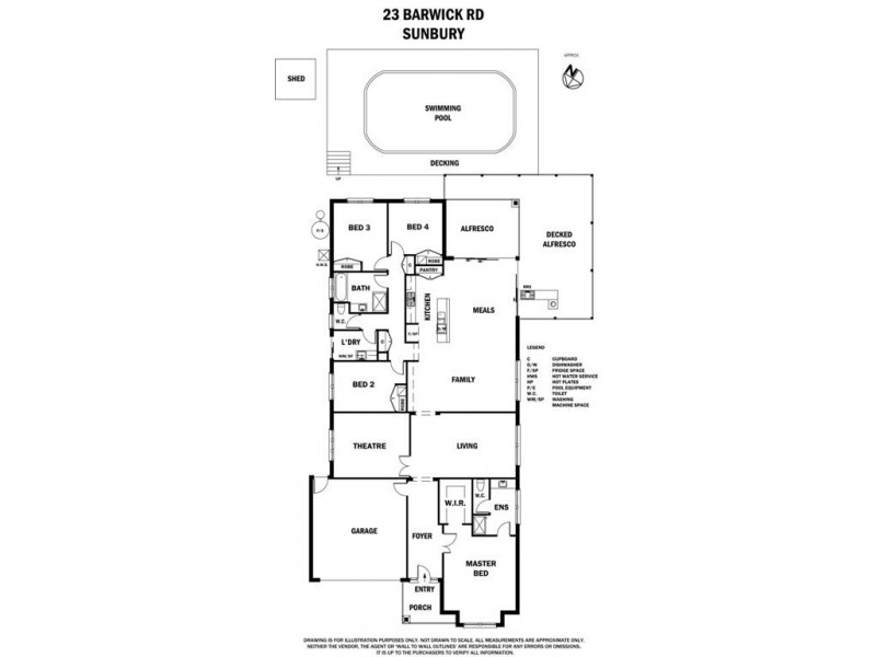 23 Barwick Road, Sunbury VIC 3429 Floorplan