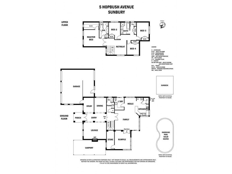 5 Hopbush Avenue, Sunbury VIC 3429 Floorplan