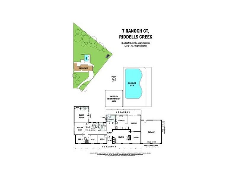 7 Ranoch Court, Riddells Creek VIC 3431 Floorplan