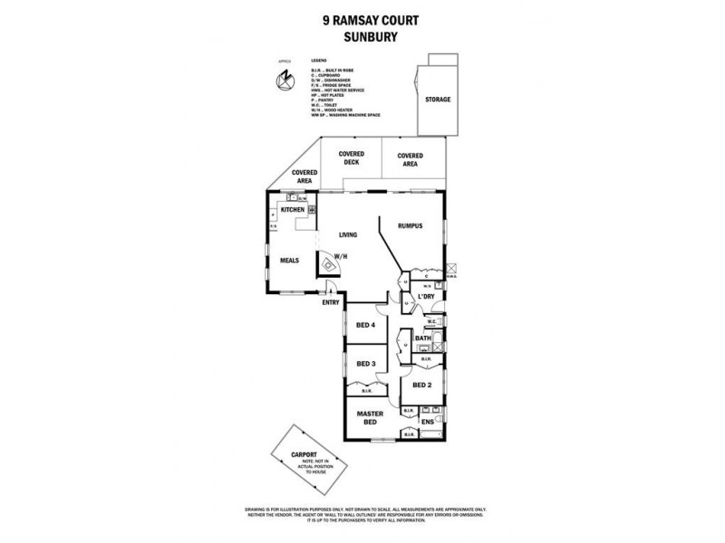 9 Ramsay Court, Sunbury VIC 3429 Floorplan