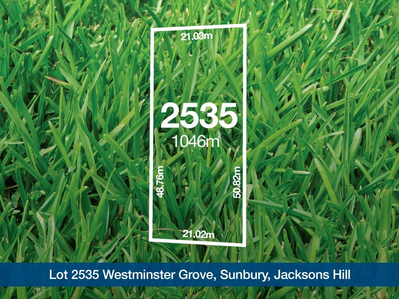 Lot 2535 Westminster Grove, Sunbury VIC 3429