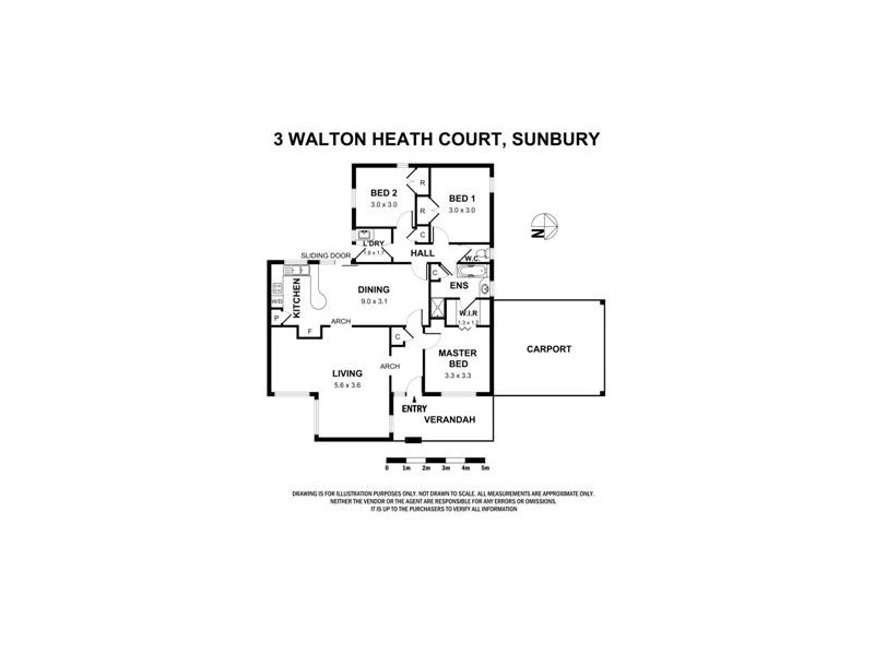 3 Walton Heath Court, Sunbury VIC 3429 Floorplan