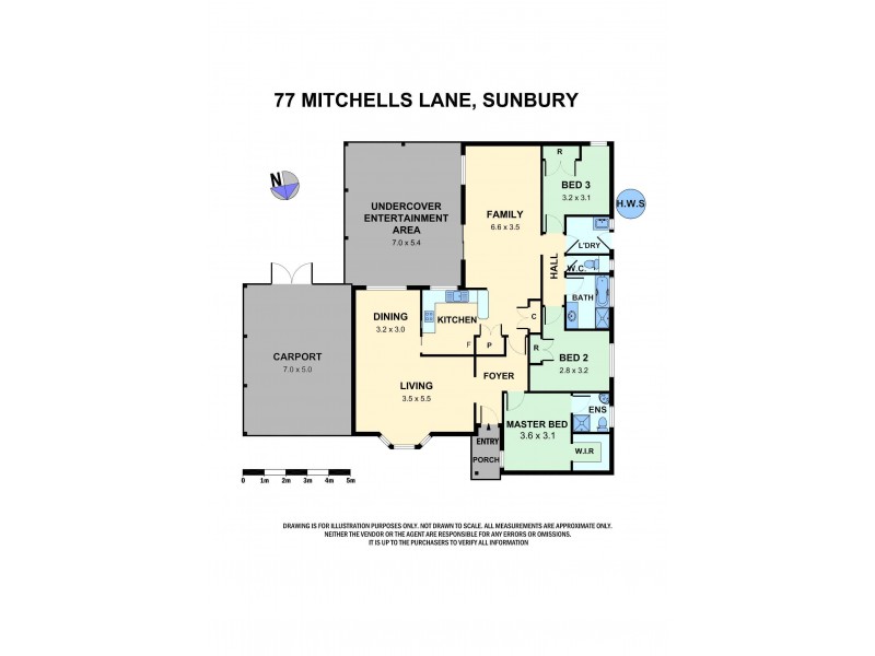 77 Mitchells Lane, Sunbury VIC 3429 Floorplan