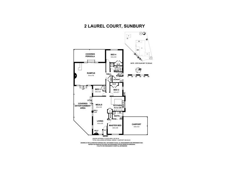 2 Laurel Court, Sunbury VIC 3429 Floorplan