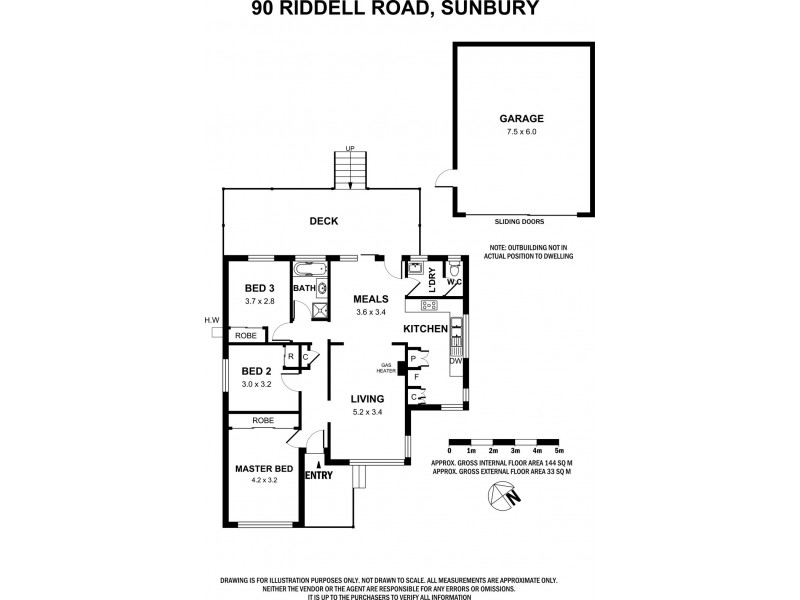 90 Riddell Road, Sunbury VIC 3429 Floorplan