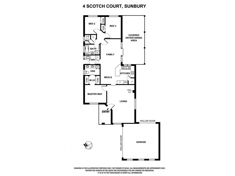 4 Scotch Court, Sunbury VIC 3429 Floorplan