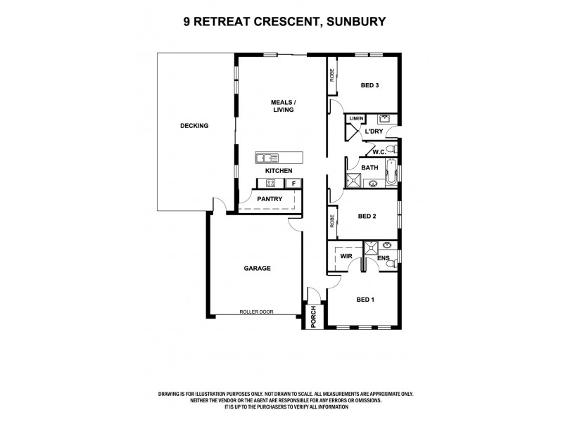 9 Retreat Crescent, Sunbury VIC 3429 Floorplan