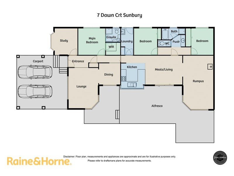 7 Dawn Court, Sunbury VIC 3429 Floorplan