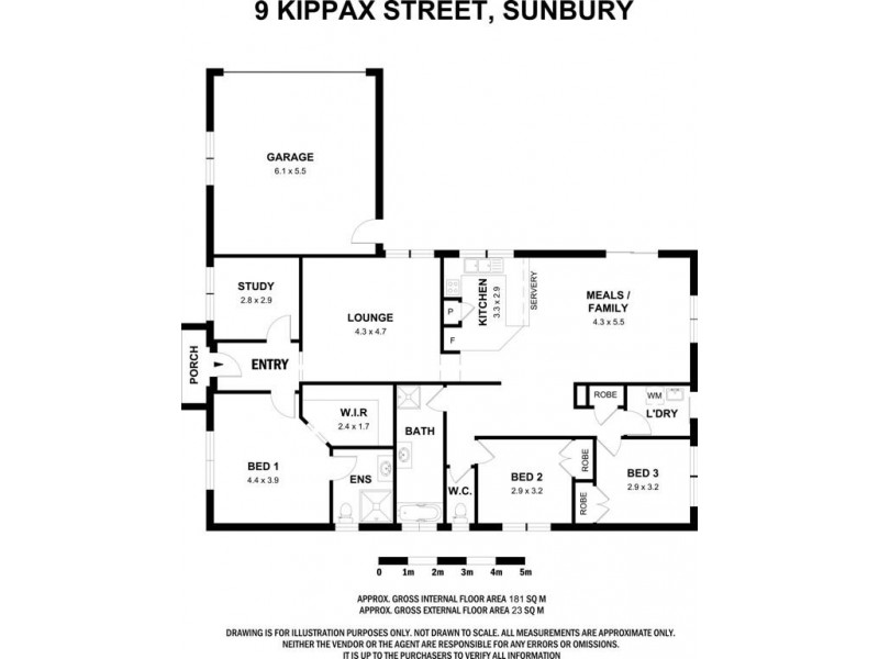 9 Kippax Street, Sunbury VIC 3429 Floorplan