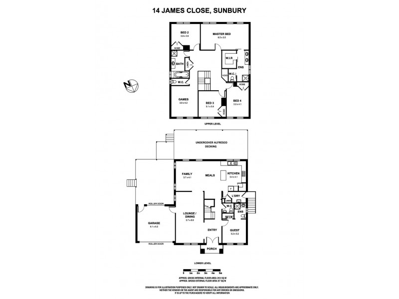 14 James Close, Sunbury VIC 3429 Floorplan
