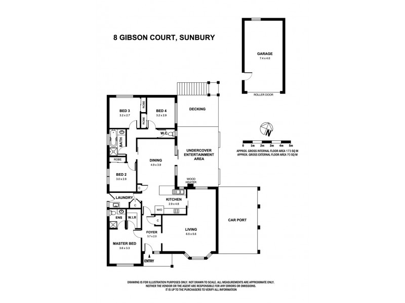 8 Gibson Court, Sunbury VIC 3429 Floorplan