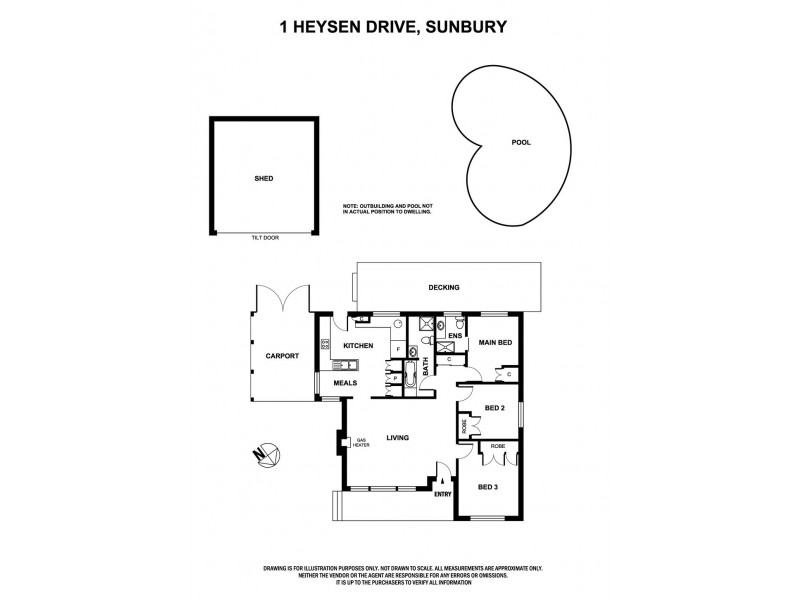 1 Heysen Drive, Sunbury VIC 3429 Floorplan
