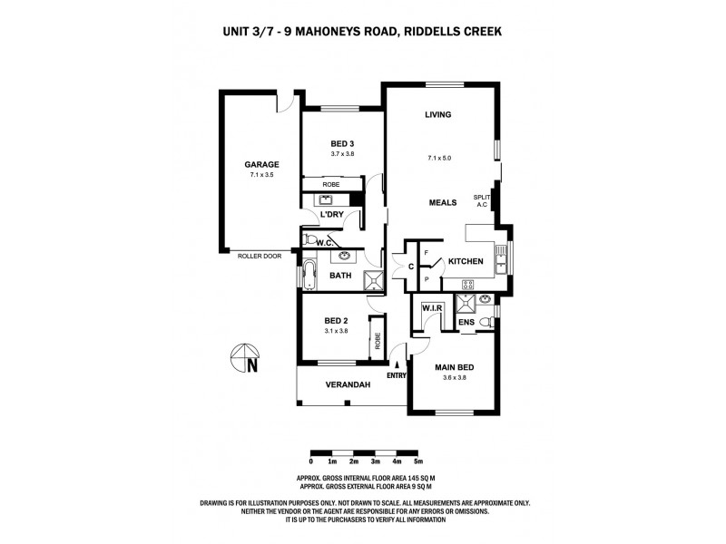 3 / 7-9 Mahoneys Road, Riddells Creek VIC 3431 Floorplan