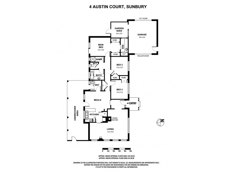 4 Austin Court, Sunbury VIC 3429 Floorplan
