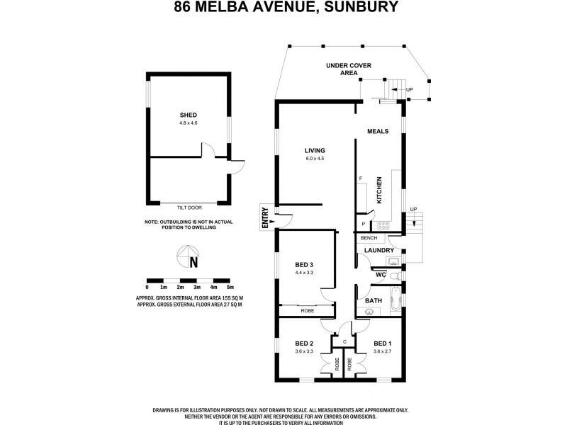 86 Melba Avenue, Sunbury VIC 3429 Floorplan