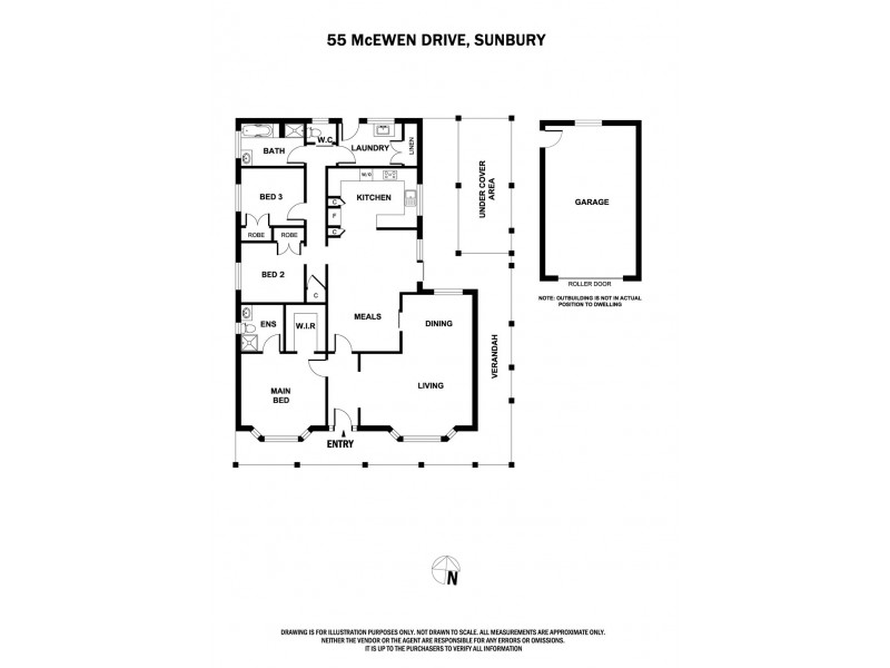 55 McEwen Drive, Sunbury VIC 3429 Floorplan