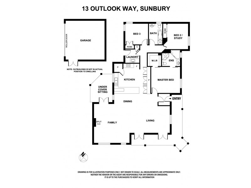 13 Outlook Way, Sunbury VIC 3429 Floorplan