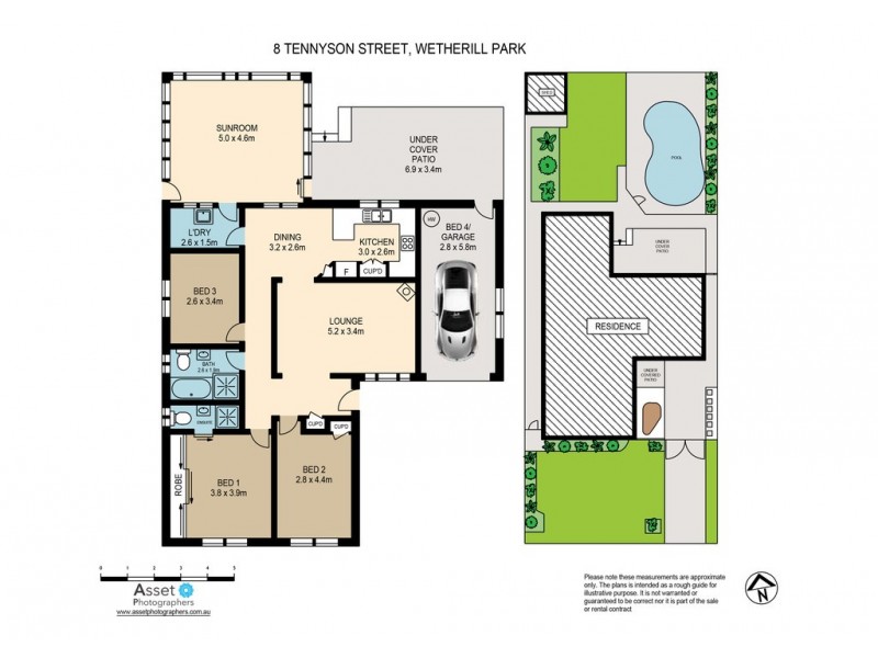 8 Tennyson Street, Wetherill Park NSW 2164 Floorplan