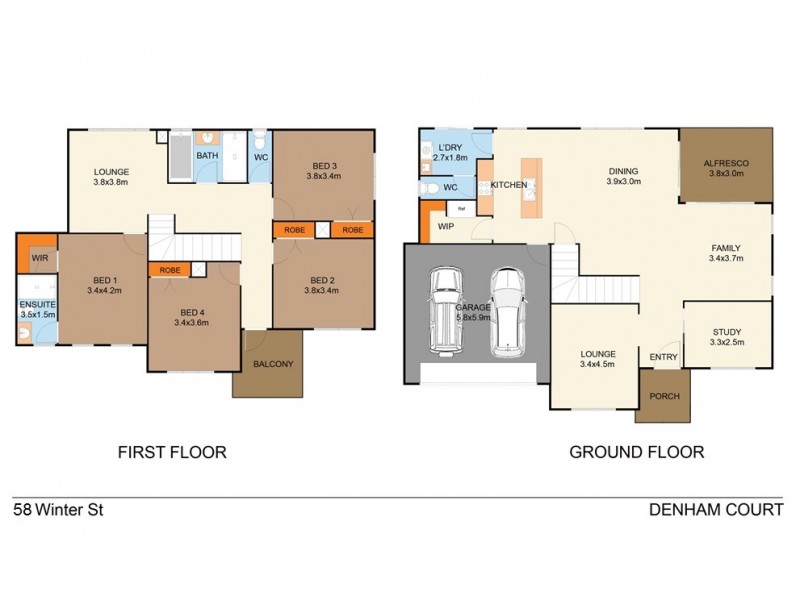 58 Winter Street, Denham Court NSW 2565 Floorplan